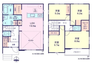 我孫子市船戸12期　2号棟　新築戸建